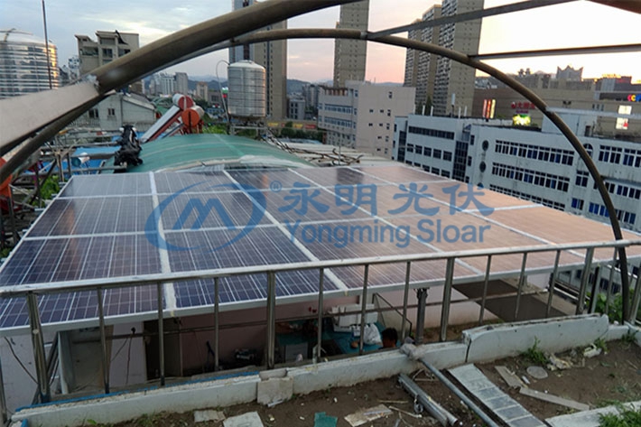 東莞中堂7KW的何先生家庭光伏發電項目