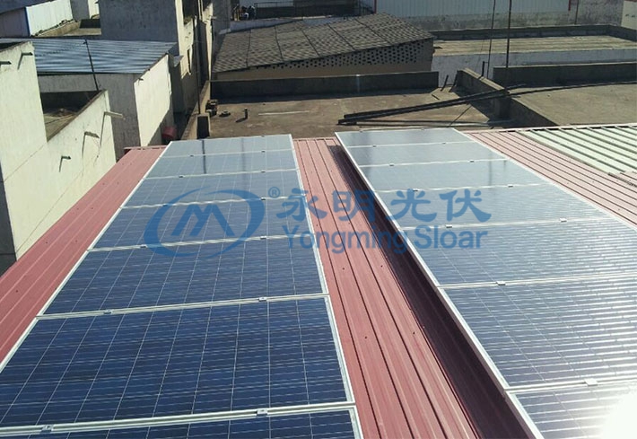 東莞萬江張小姐13KW的家庭光伏發電項目